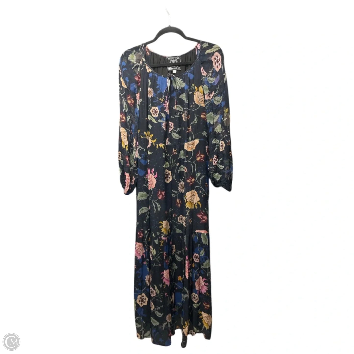 Dress Designer By Johnny Was In Floral Print, Size: M