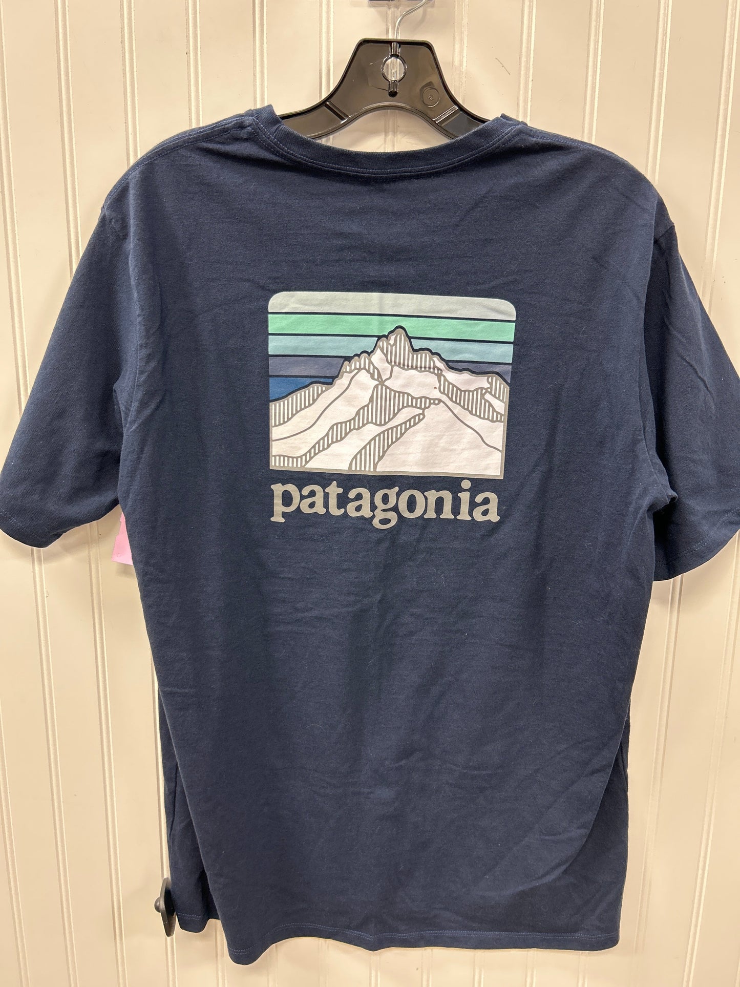 Top Ss By Patagonia In Navy, Size:M