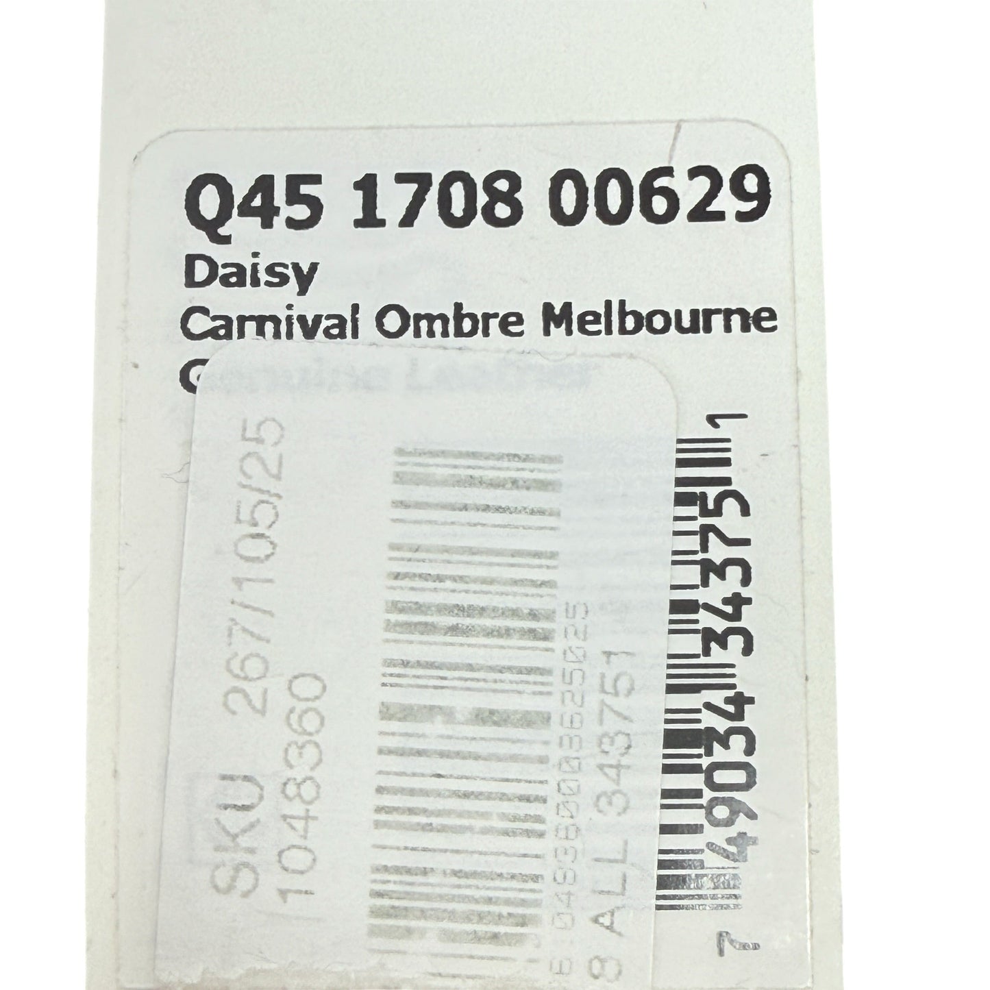 Daisy Carnival Ombré Melbourne Wristlet Designer By Brahmin, Size: Medium