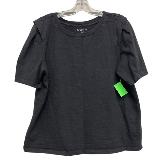 Top Ss Basic By Loft In Black, Size:Xl