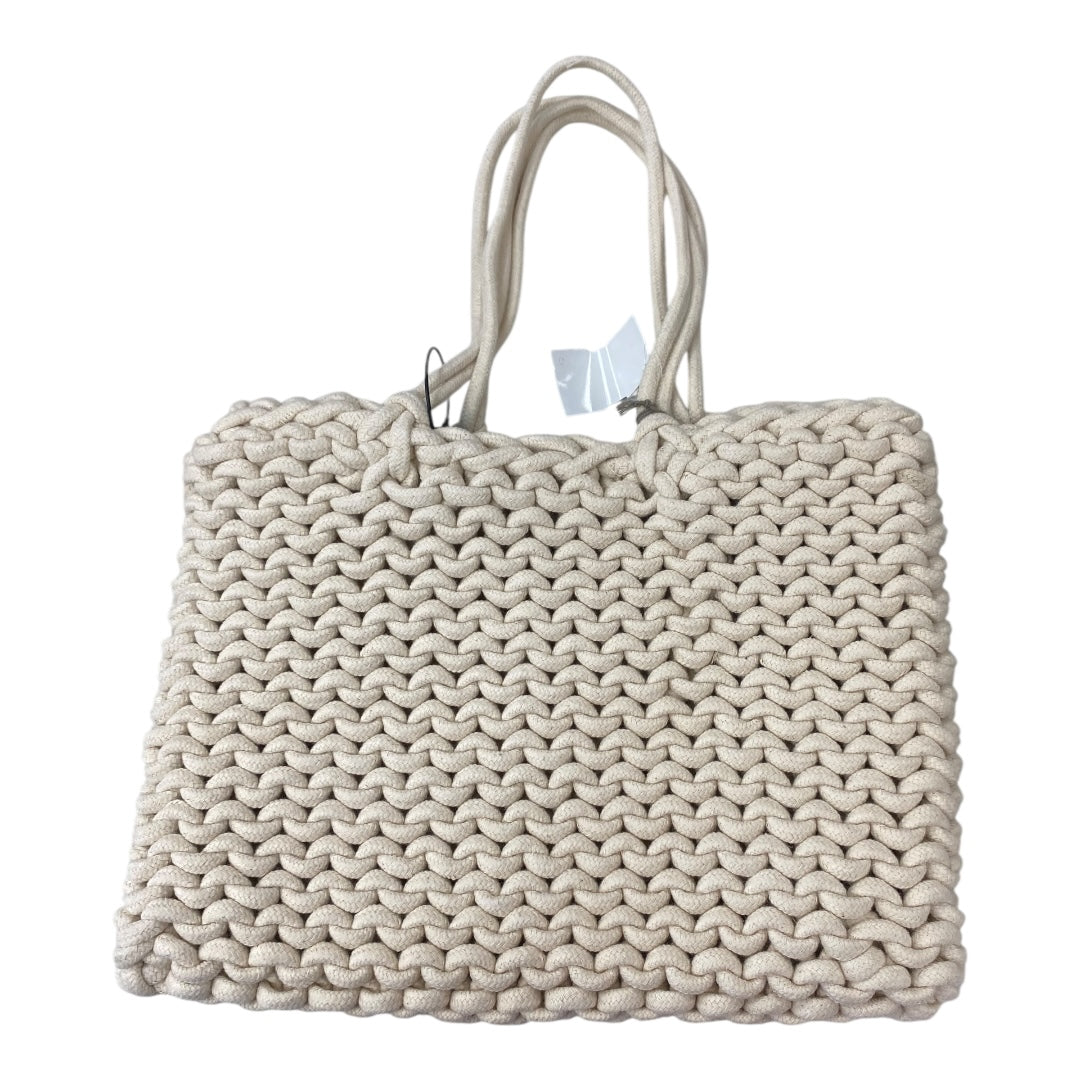 Handbag By A New Day In Cream, Size:Medium