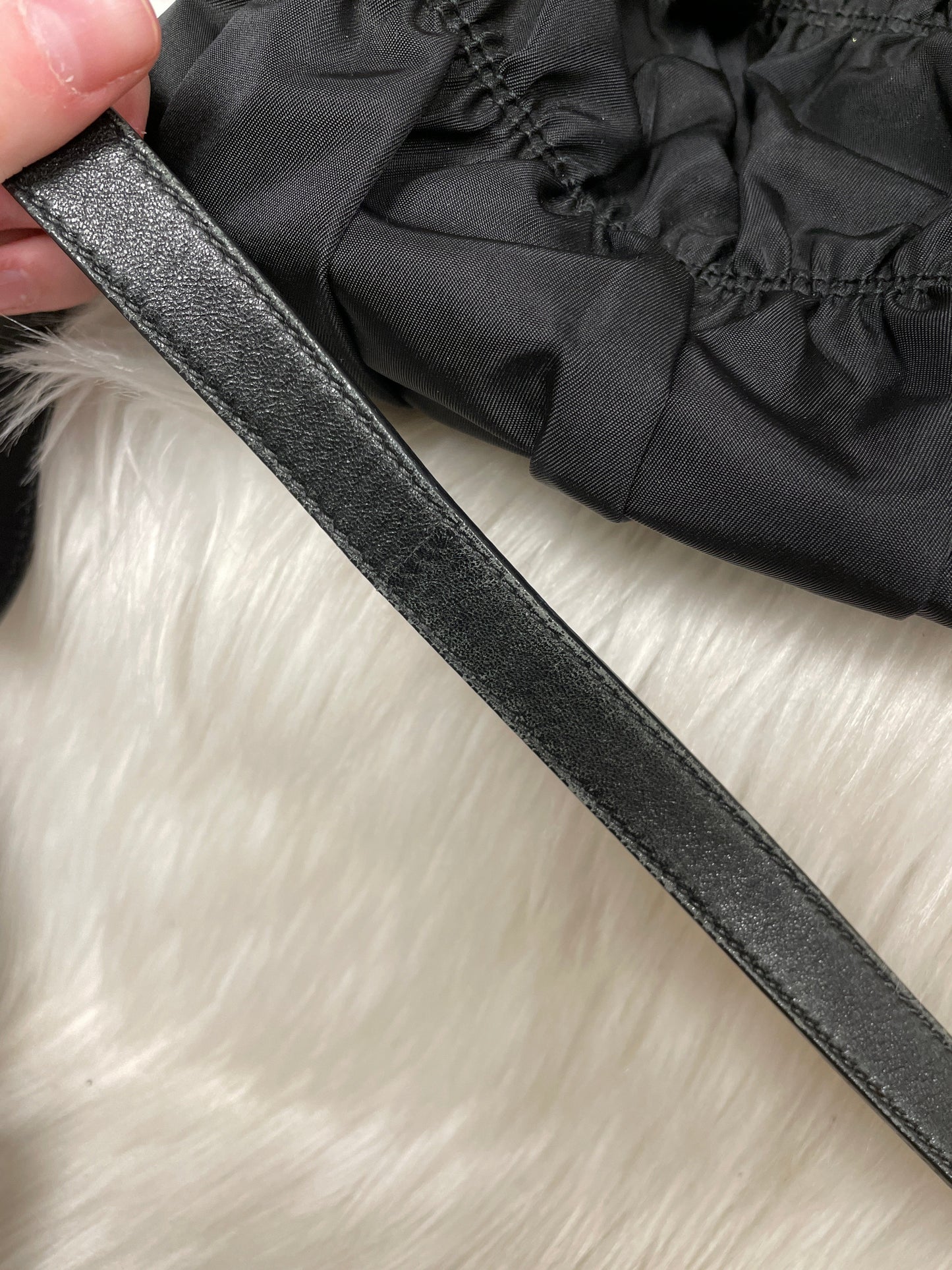 Crossbody Luxury Designer By Prada, Size: Medium
