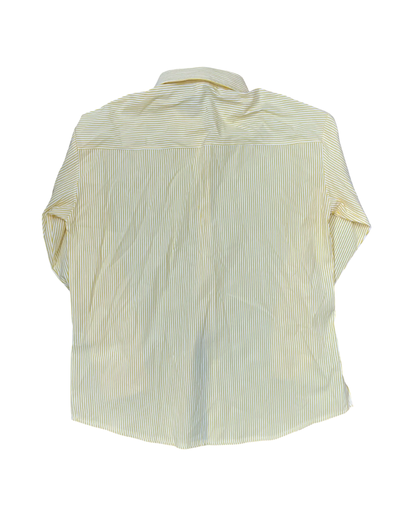 Blouse Ls By Clothes Mentor In White Denim, Size:S
