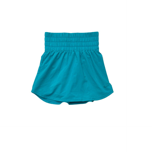Athletic Skort By Nike Apparel In Teal, Size:Xs