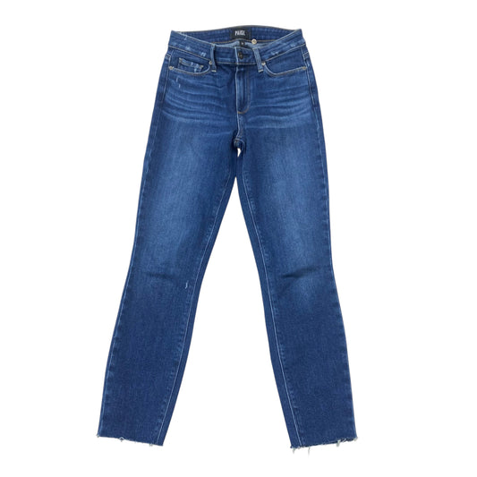 Jeans Skinny By Paige In Blue Denim, Size:2