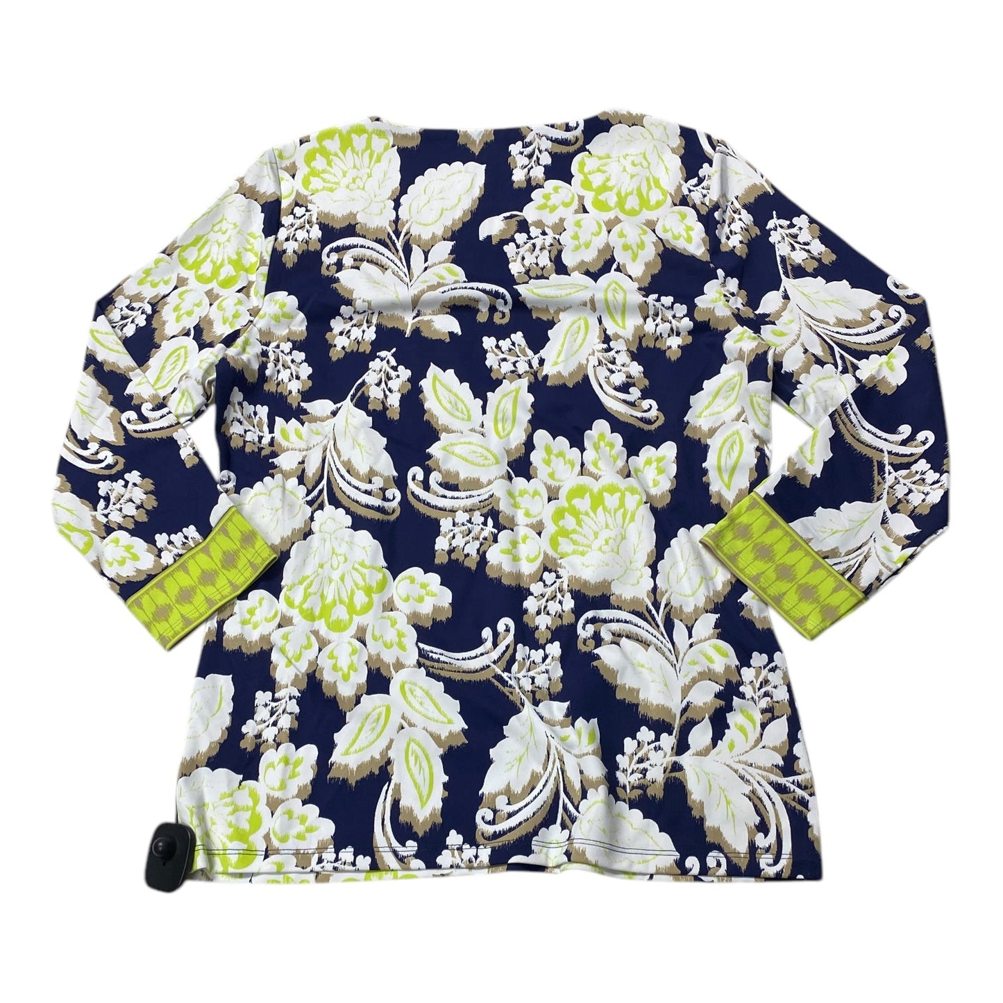 Top 3/4 Sleeve By Talbots In Multi, Size:S