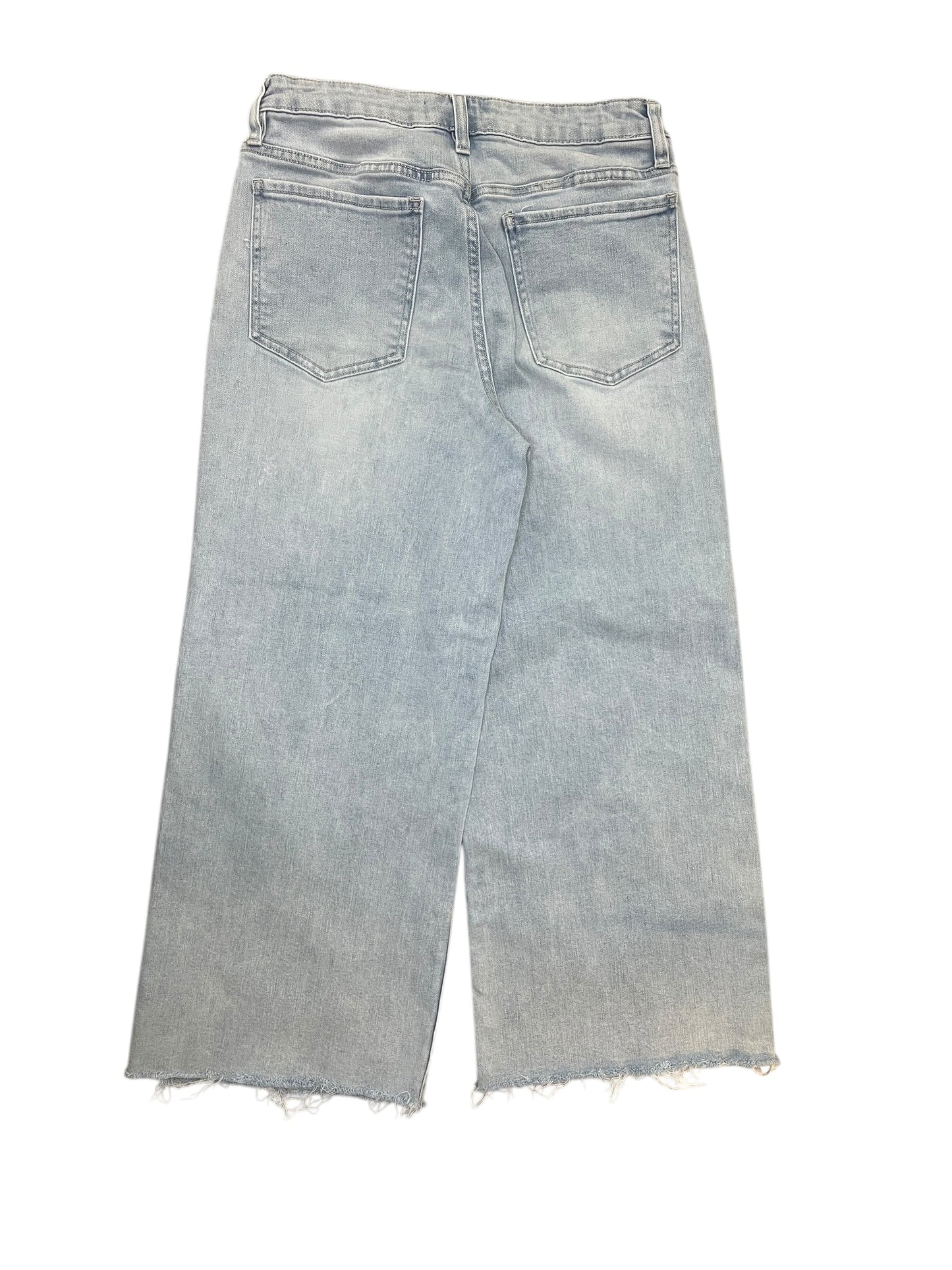 Jeans Wide Leg By Oat In Blue Denim, Size:6