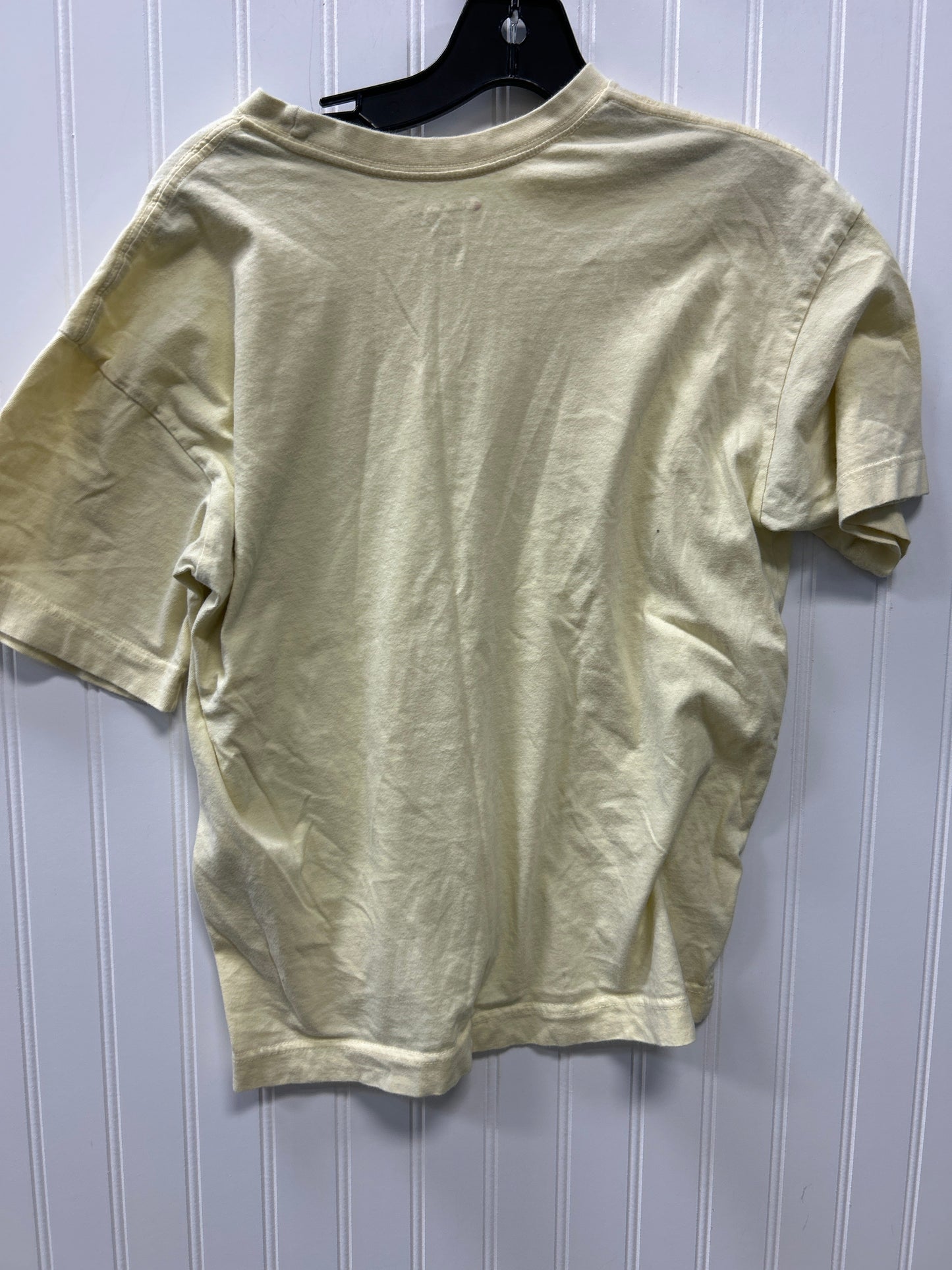 Athletic Top Ss By Champion In Yellow, Size:Xs