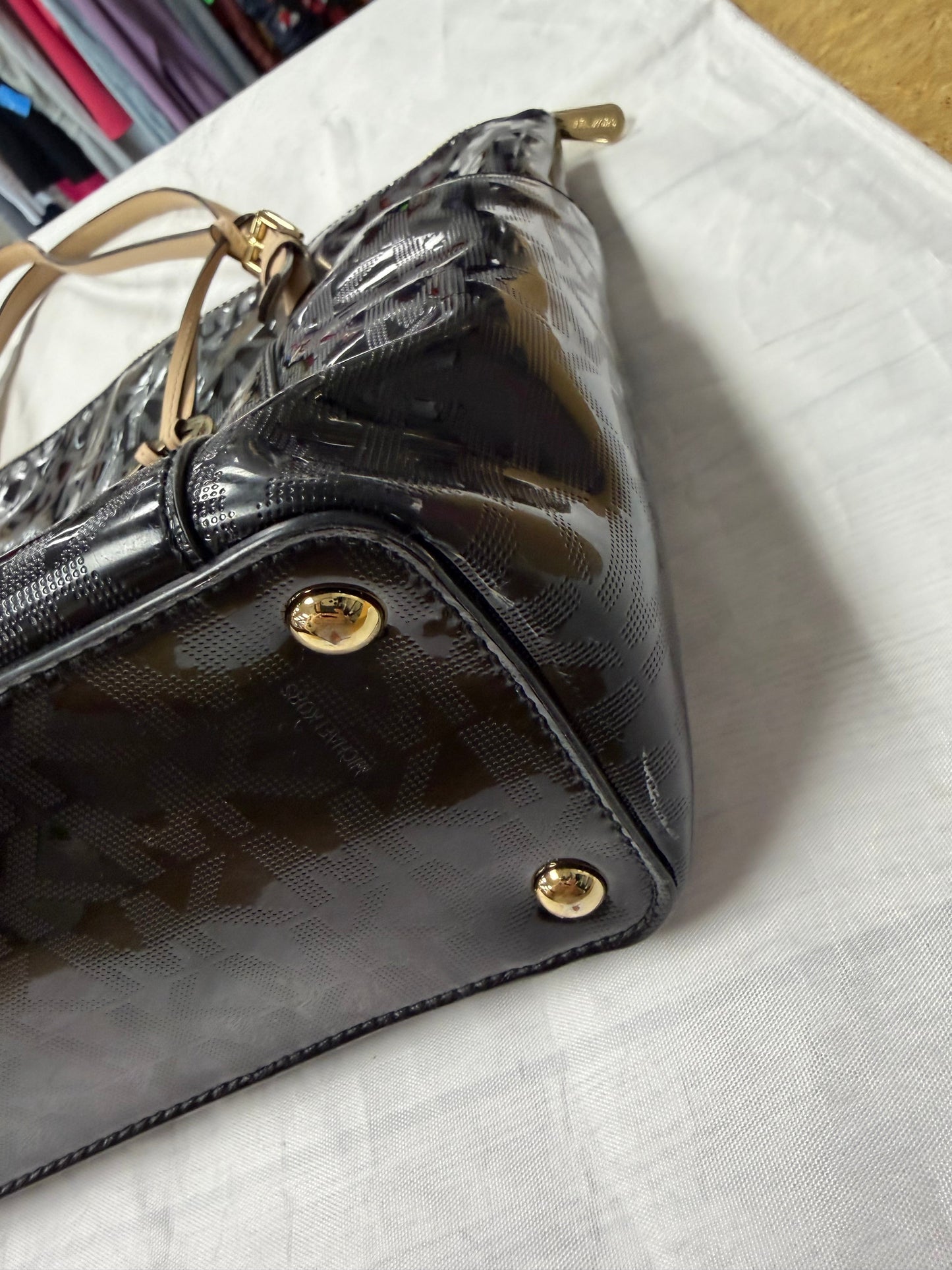 Handbag Designer By Michael Kors In Black, Size:Large