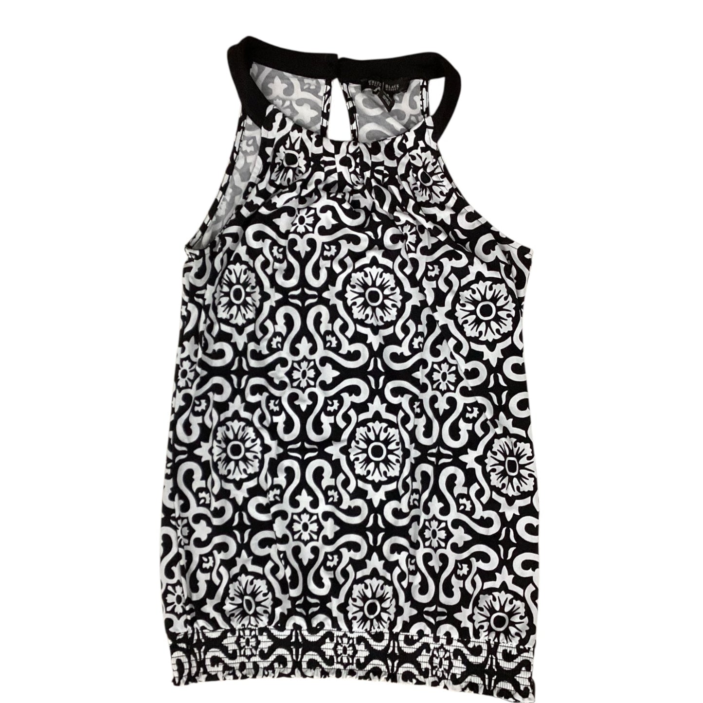 Top Sleeveless By White House Black Market In Black & White, Size:S