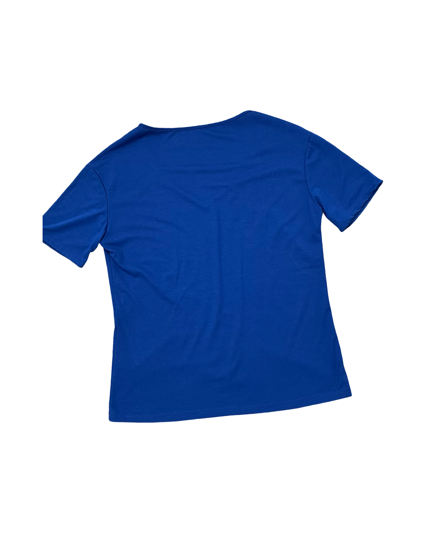 Top Ss Basic By Shein In Blue, Size:M