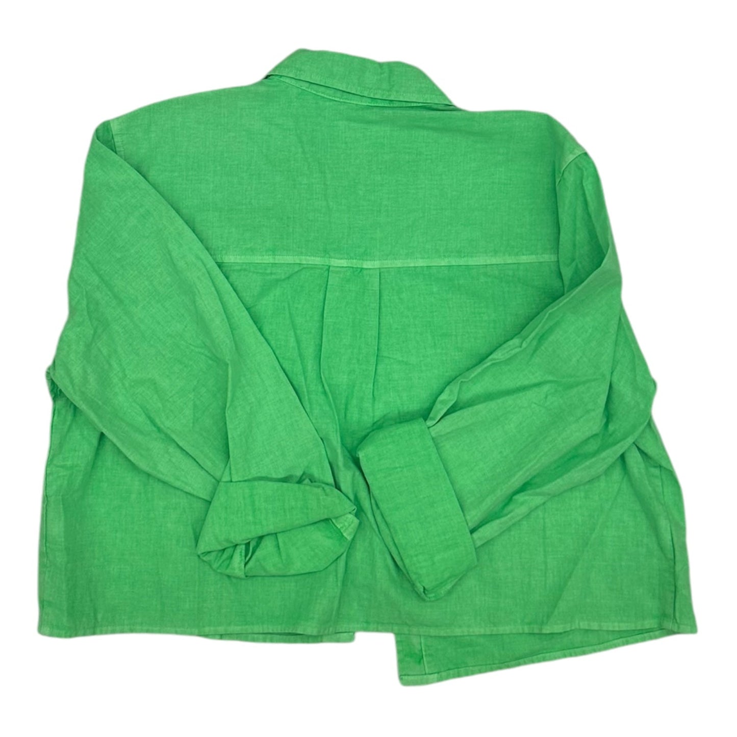 Top Ls By Universal Thread In Green, Size:L