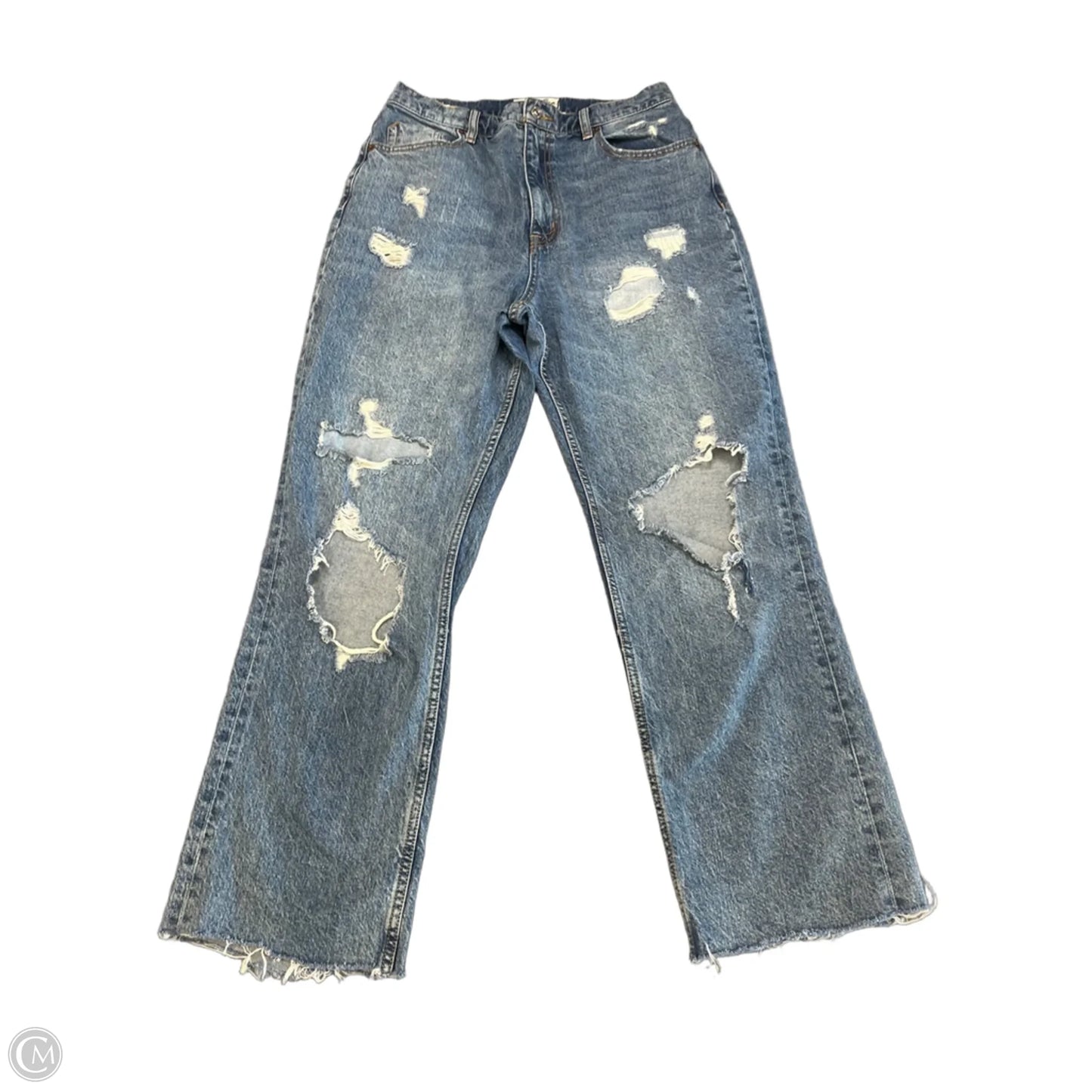 Jeans Straight By We The Free In Blue Denim, Size: 12