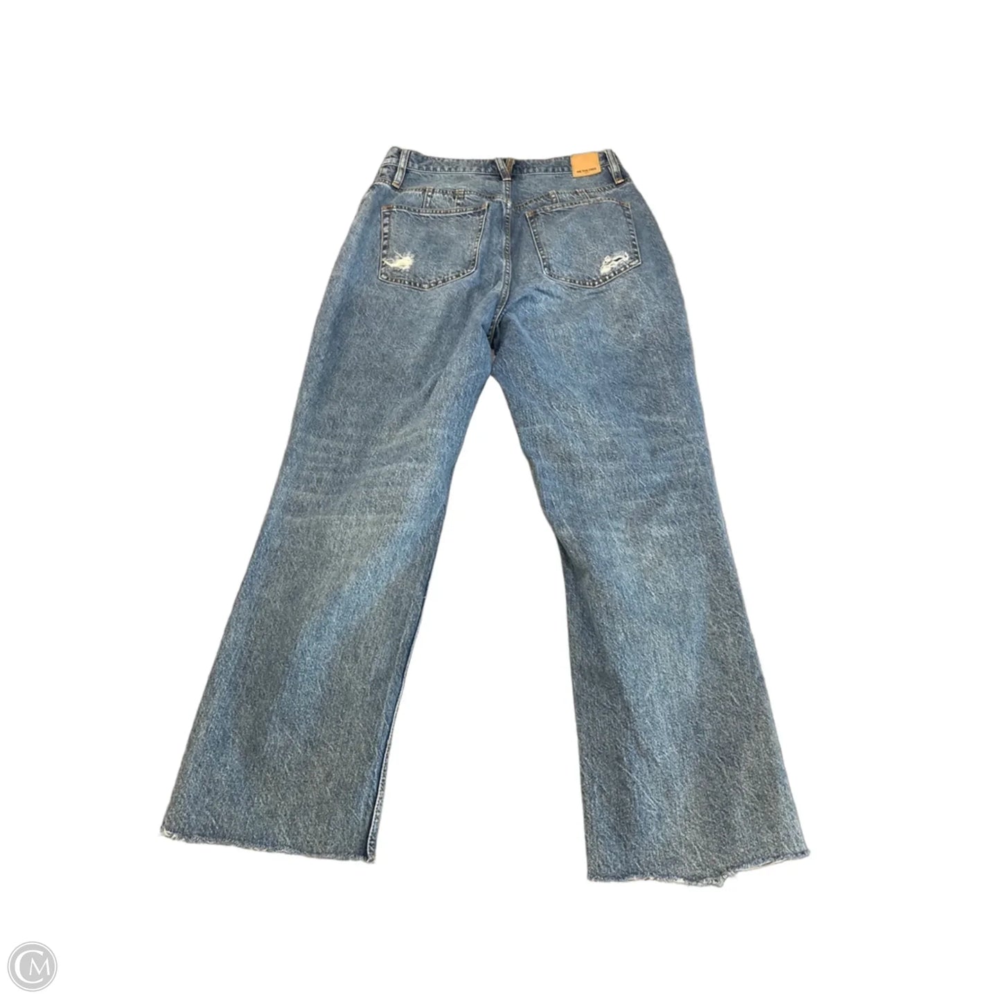 Jeans Straight By We The Free In Blue Denim, Size: 12
