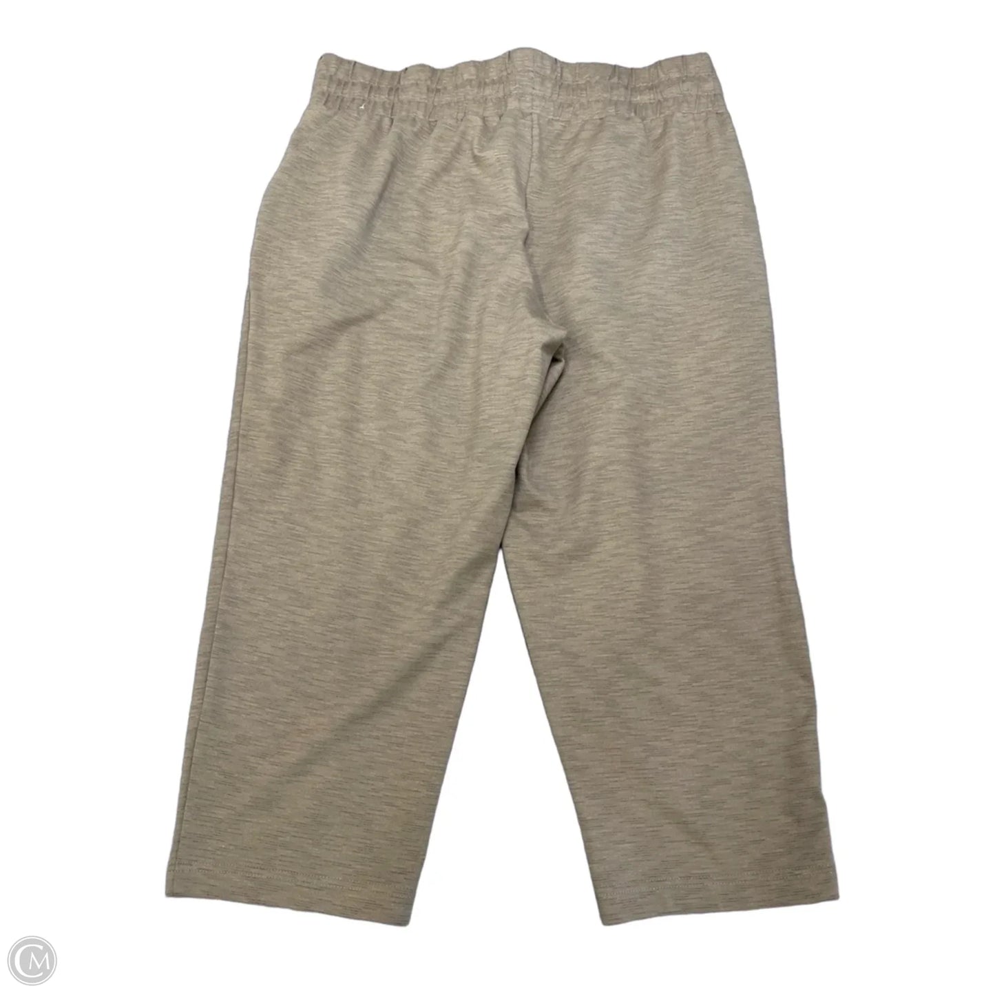 Athletic Capris By Mondetta In Tan, Size: Xl