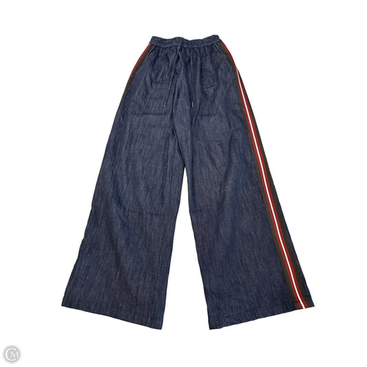 Pants Wide Leg By Zara In Blue, Size: Xs