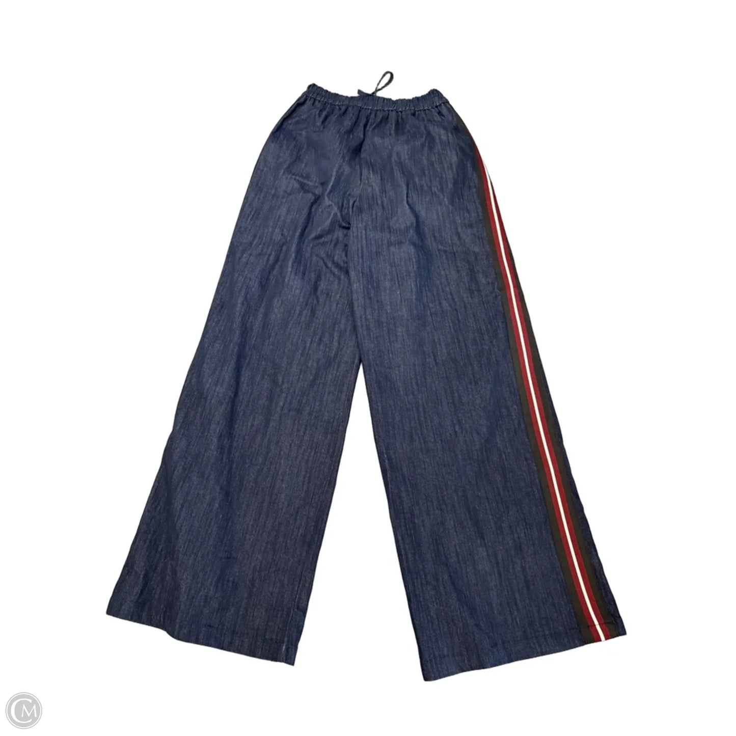 Pants Wide Leg By Zara In Blue, Size: Xs