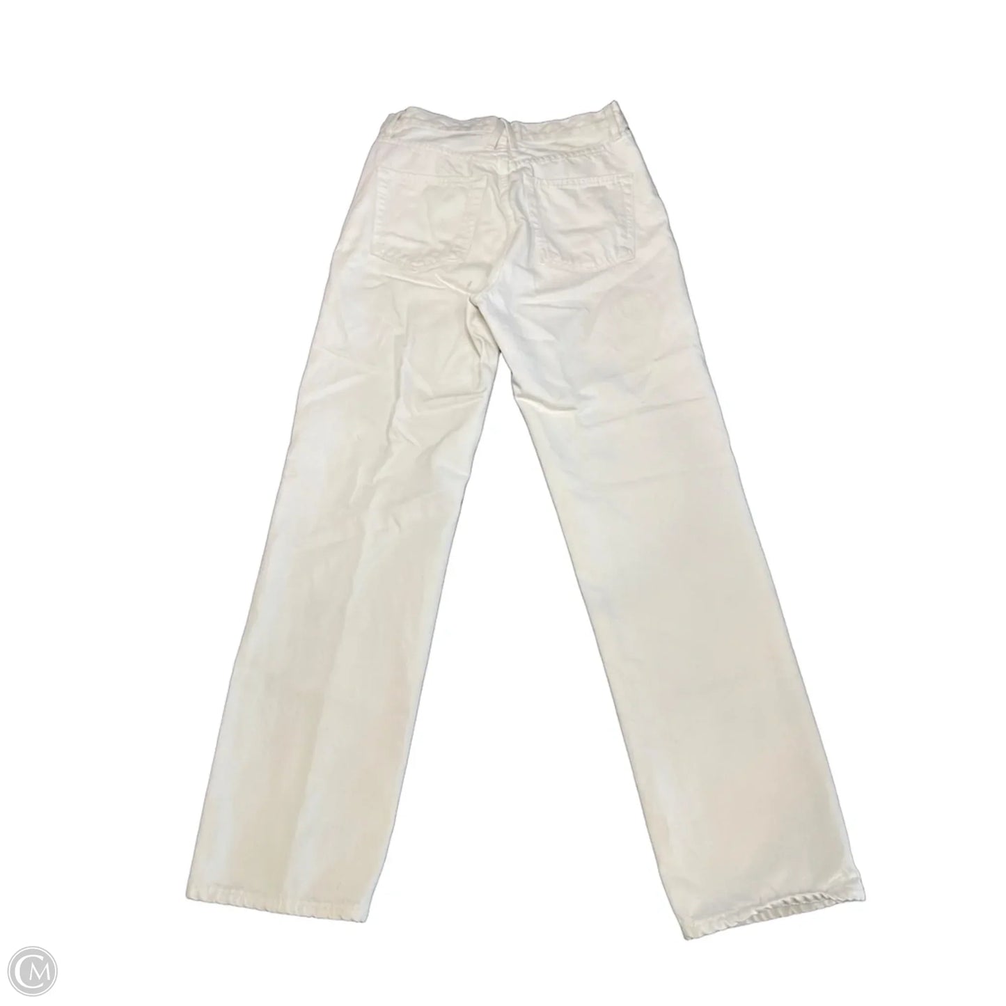 Jeans Straight By Cma In White Denim, Size: 4