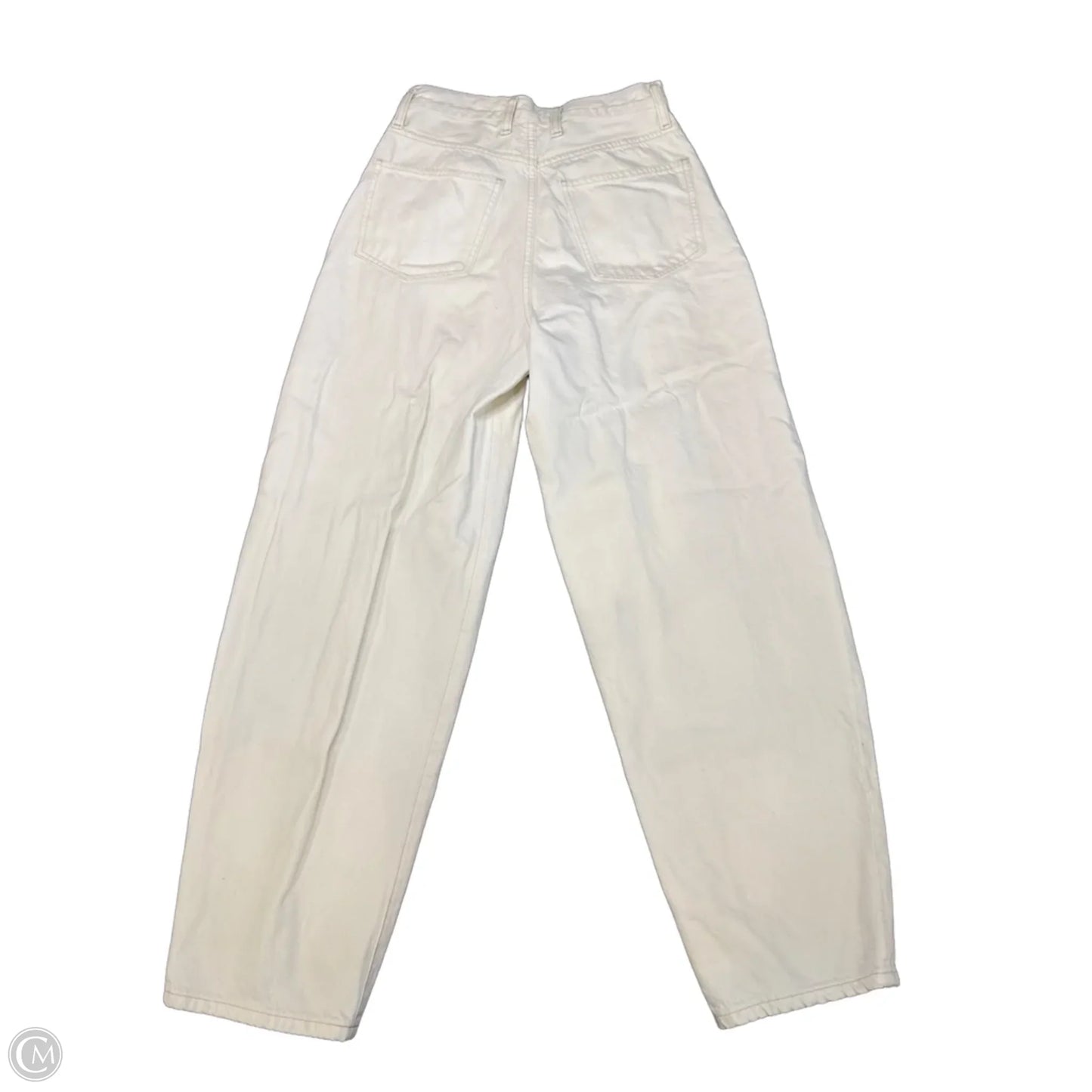 Jeans Designer By Agolde In White Denim, Size: 2