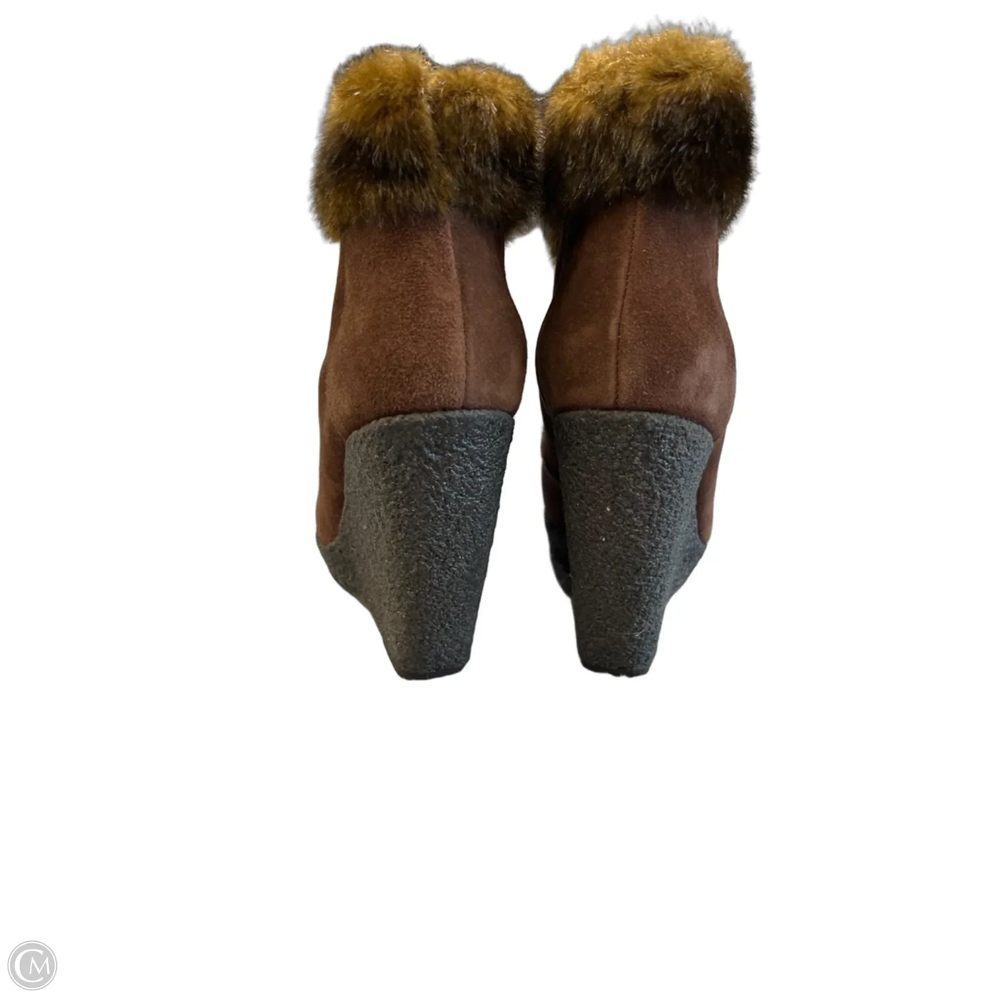 Boots Ankle Heels By Michael By Michael Kors In Brown, Size: 7