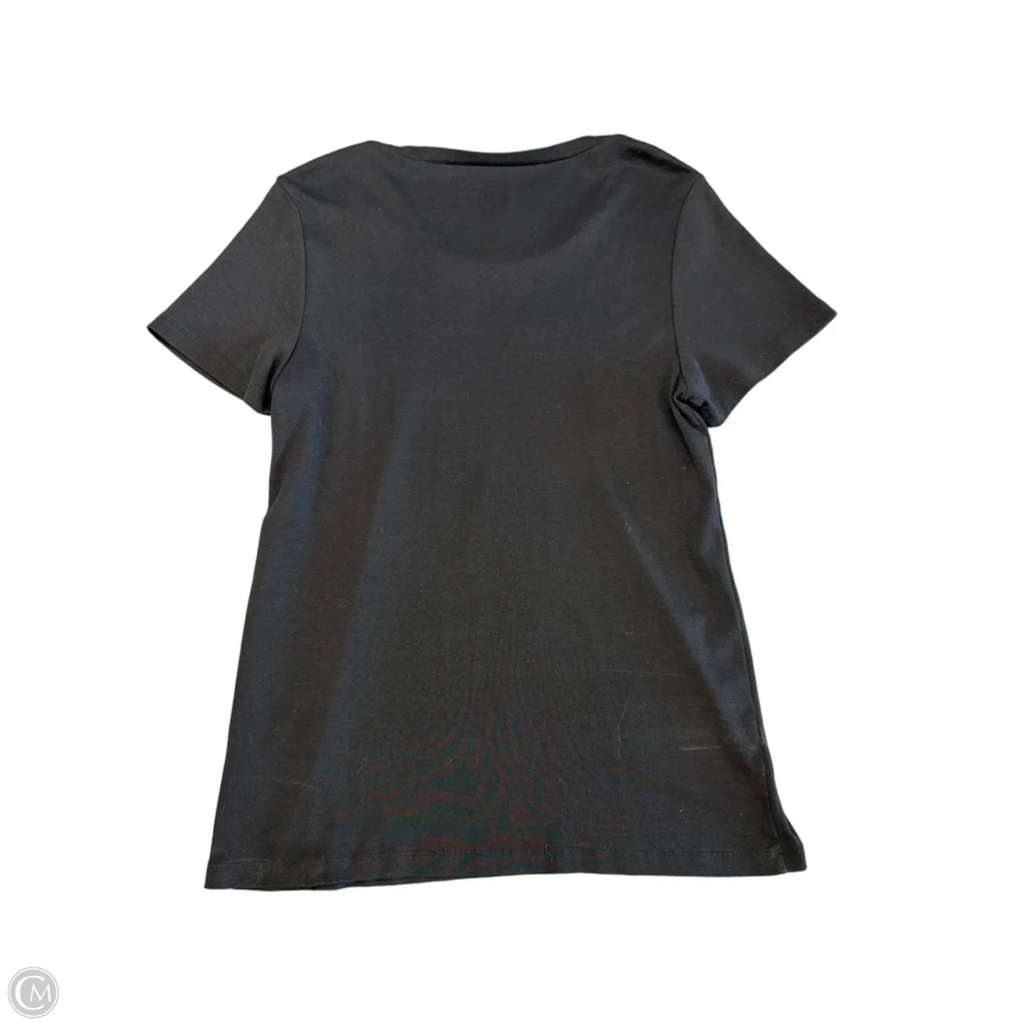 Top Short Sleeve Basic By J. Crew In Black, Size: Xxl