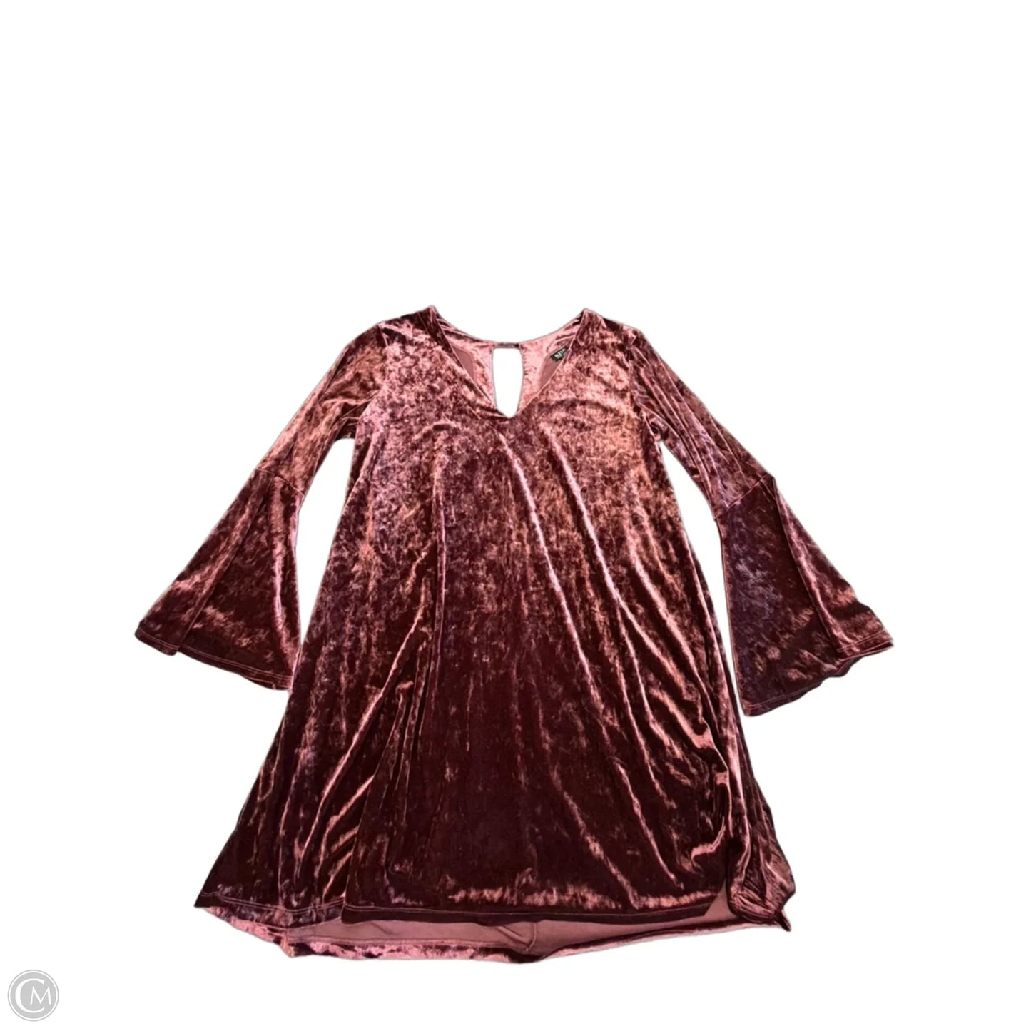 Dress Casual Midi By Ana In Purple, Size: Xl