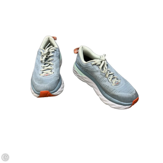 Shoes Athletic By Hoka In Blue, Size: 8