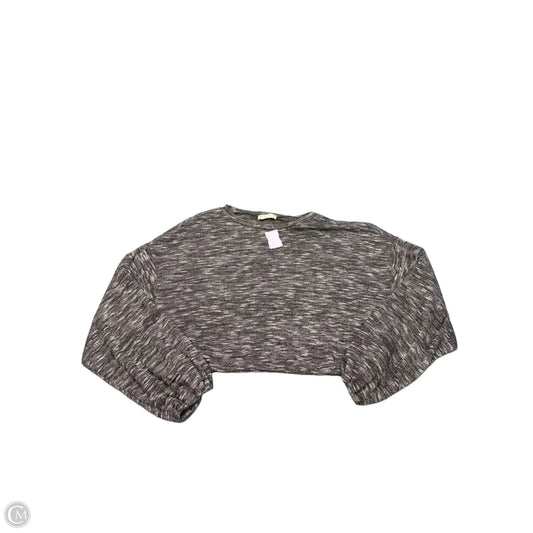 Top Long Sleeve By Altard State In Brown & Cream, Size: L