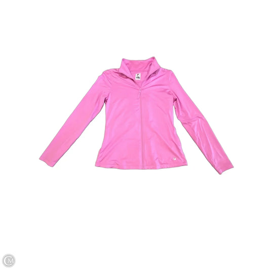 Athletic Jacket By Fila In Pink, Size: Xs