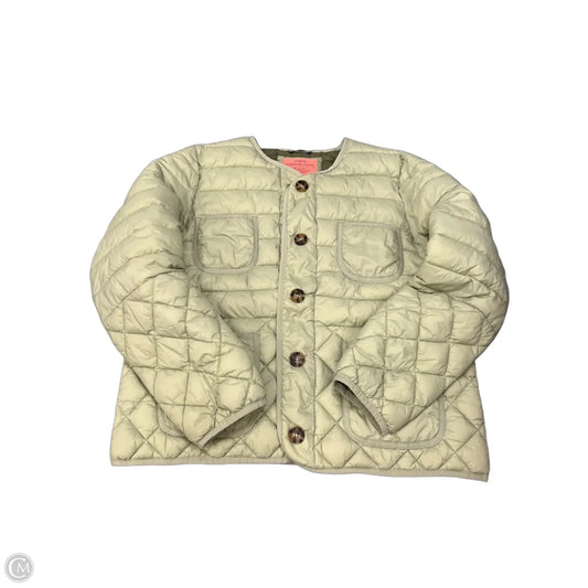 Jacket Puffer & Quilted By J. Crew In Green, Size: L