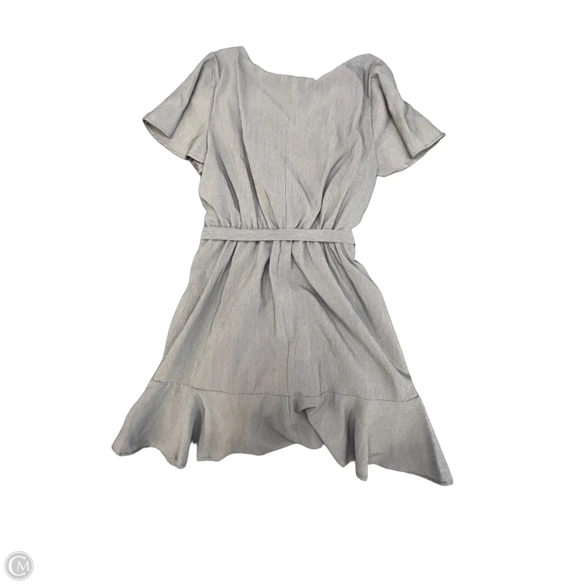 Dress Casual Short By A Beautiful Soul In Striped Pattern, Size: 1x
