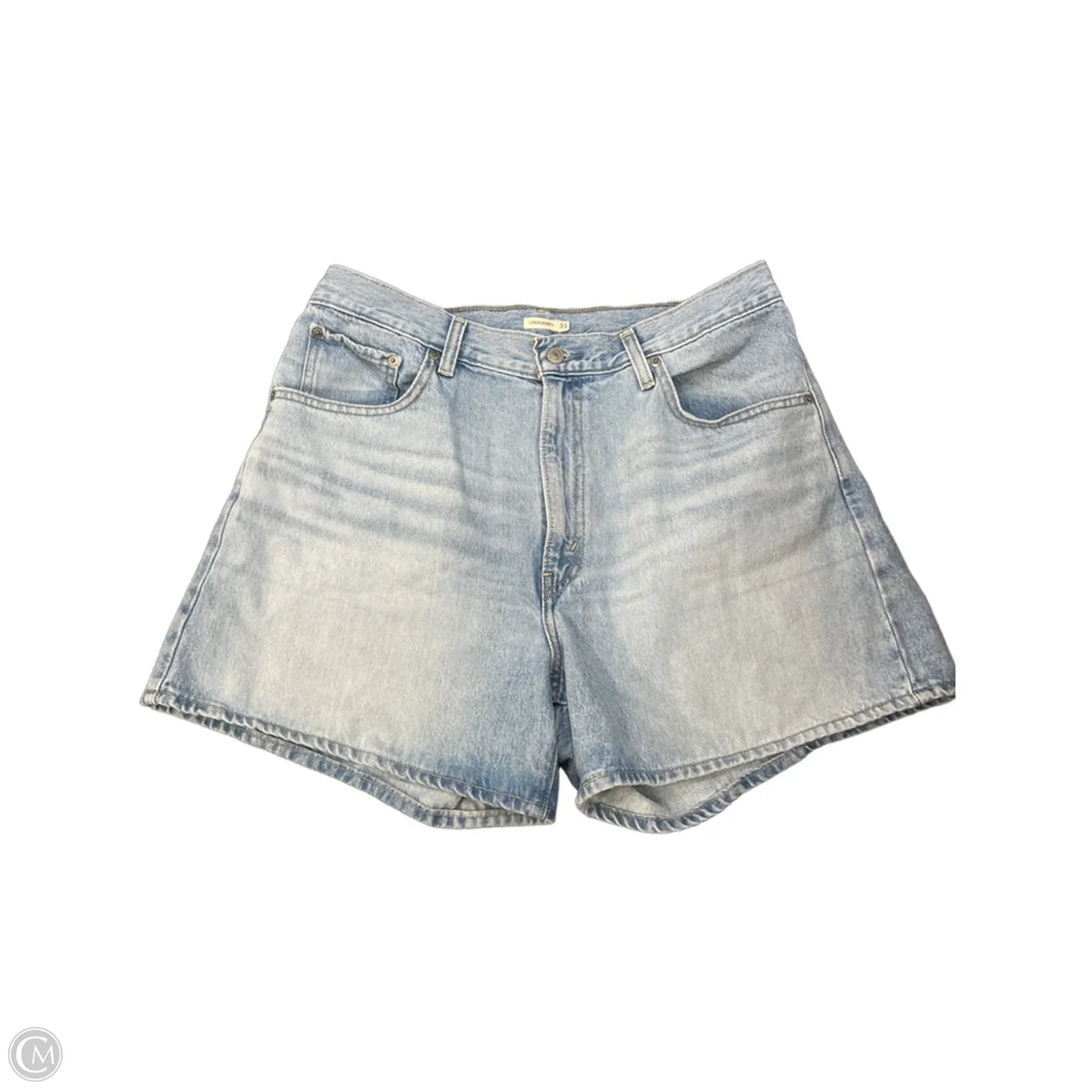 Shorts By Levis In Blue Denim, Size: 16