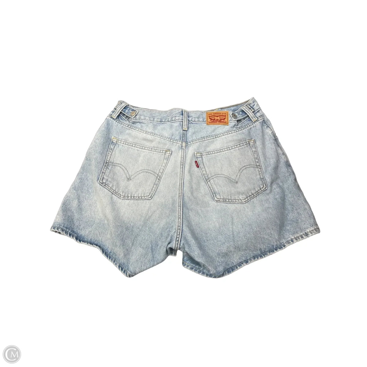Shorts By Levis In Blue Denim, Size: 16