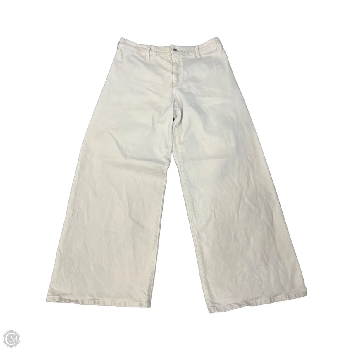 Jeans Wide Leg By Universal Thread In Beige, Size: 12