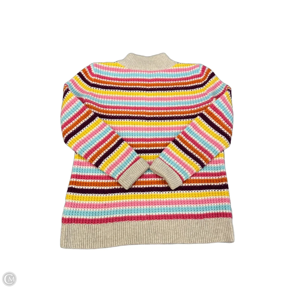 Sweater By Talbots In Striped Pattern, Size: Sp
