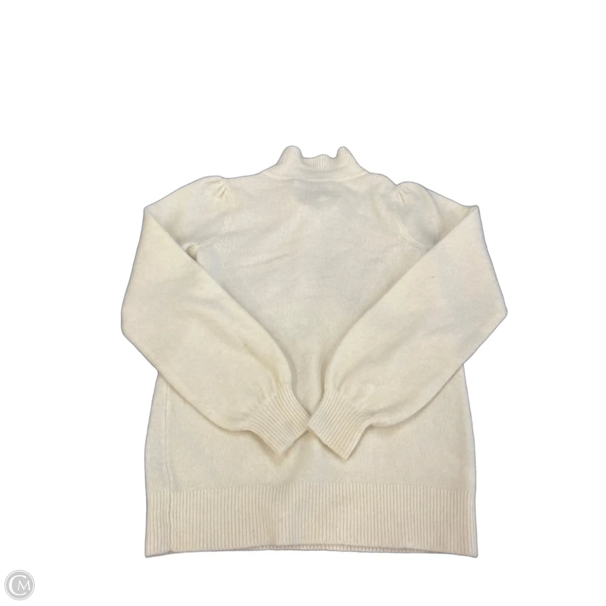 Sweater By Loft In Cream, Size: Xsp