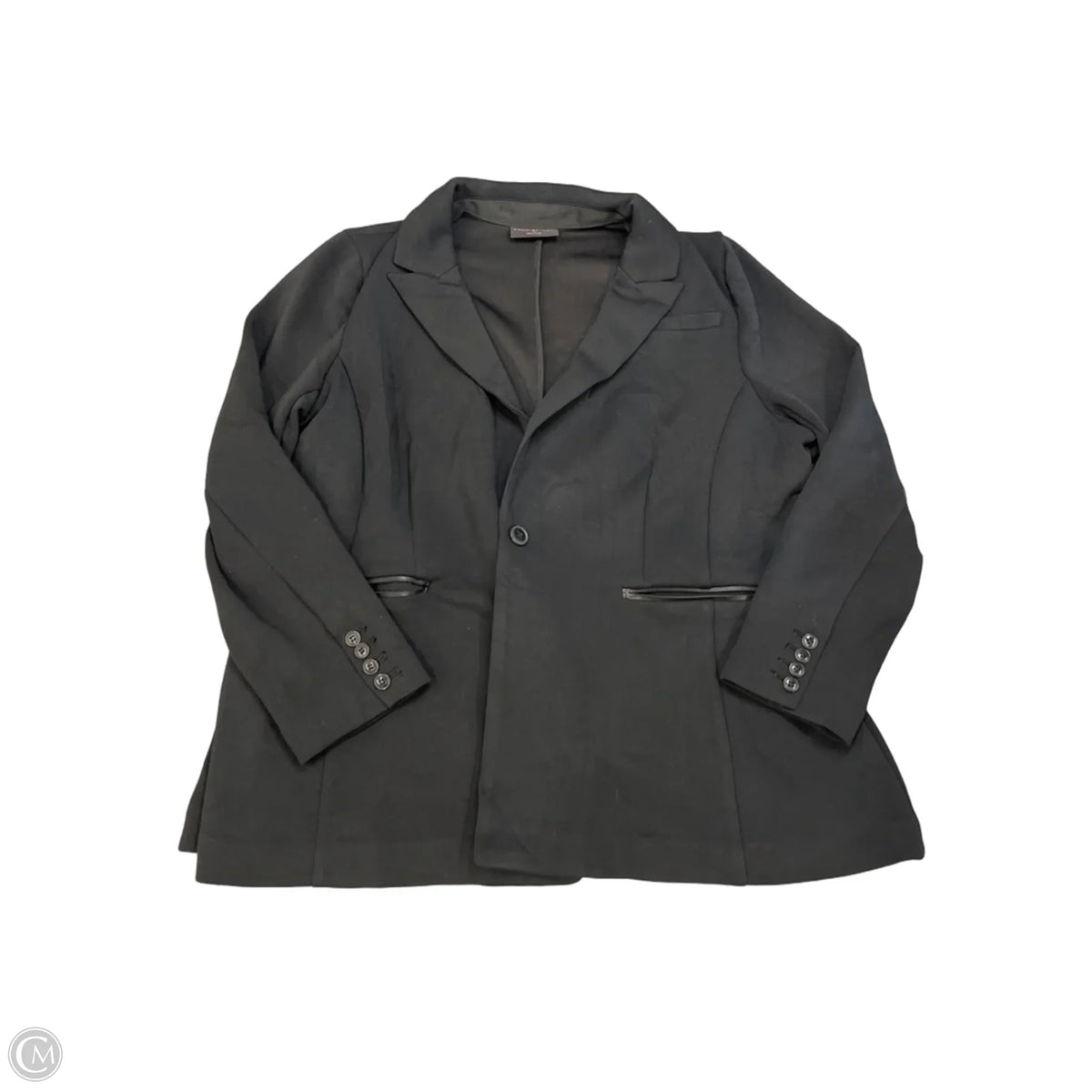 Blazer By Lane Bryant In Black, Size: 3x