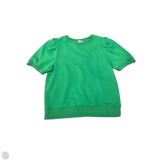Top Short Sleeve By Jodifl In Green, Size: M