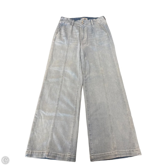 Jeans Wide Leg By Paige In Blue Denim, Size: 6