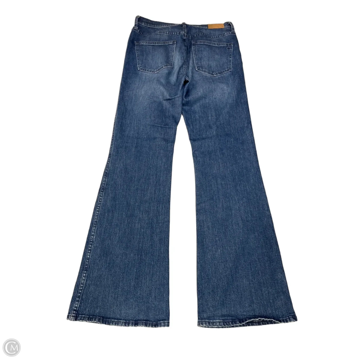 Jeans Flared By Madewell In Blue Denim, Size: 10