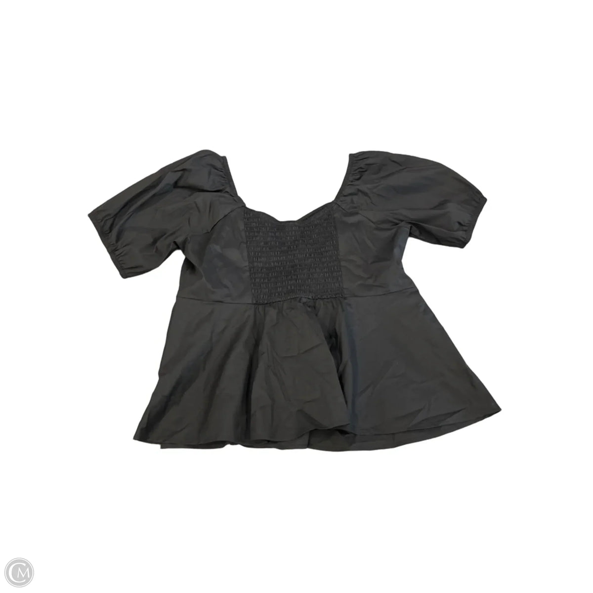 Top Short Sleeve By Torrid In Black, Size: 2x