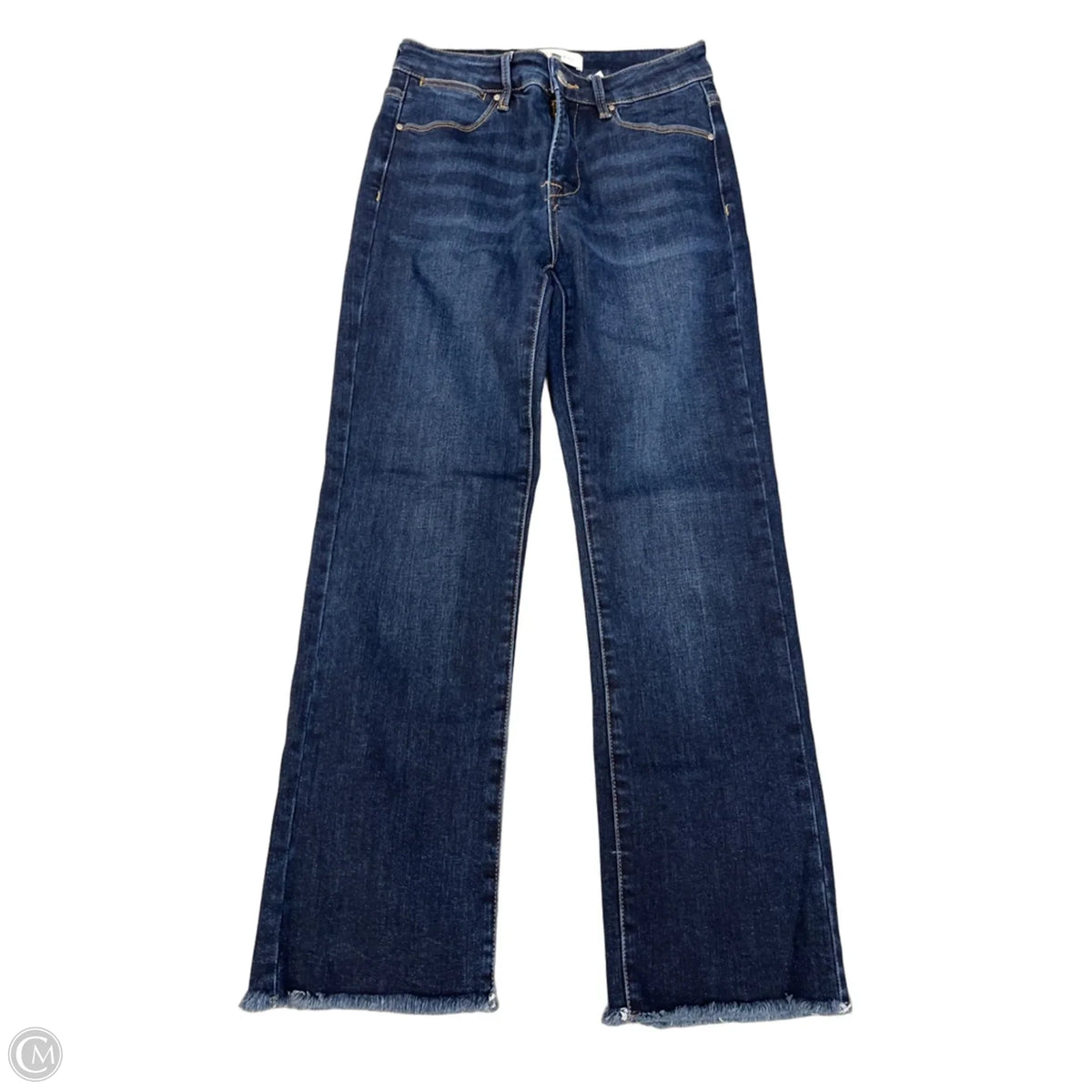 Jeans Straight By Risen In Blue Denim, Size: 4
