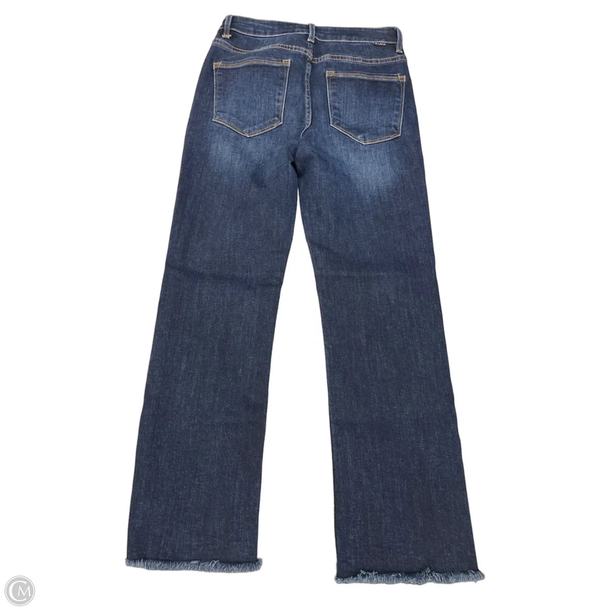Jeans Straight By Risen In Blue Denim, Size: 4