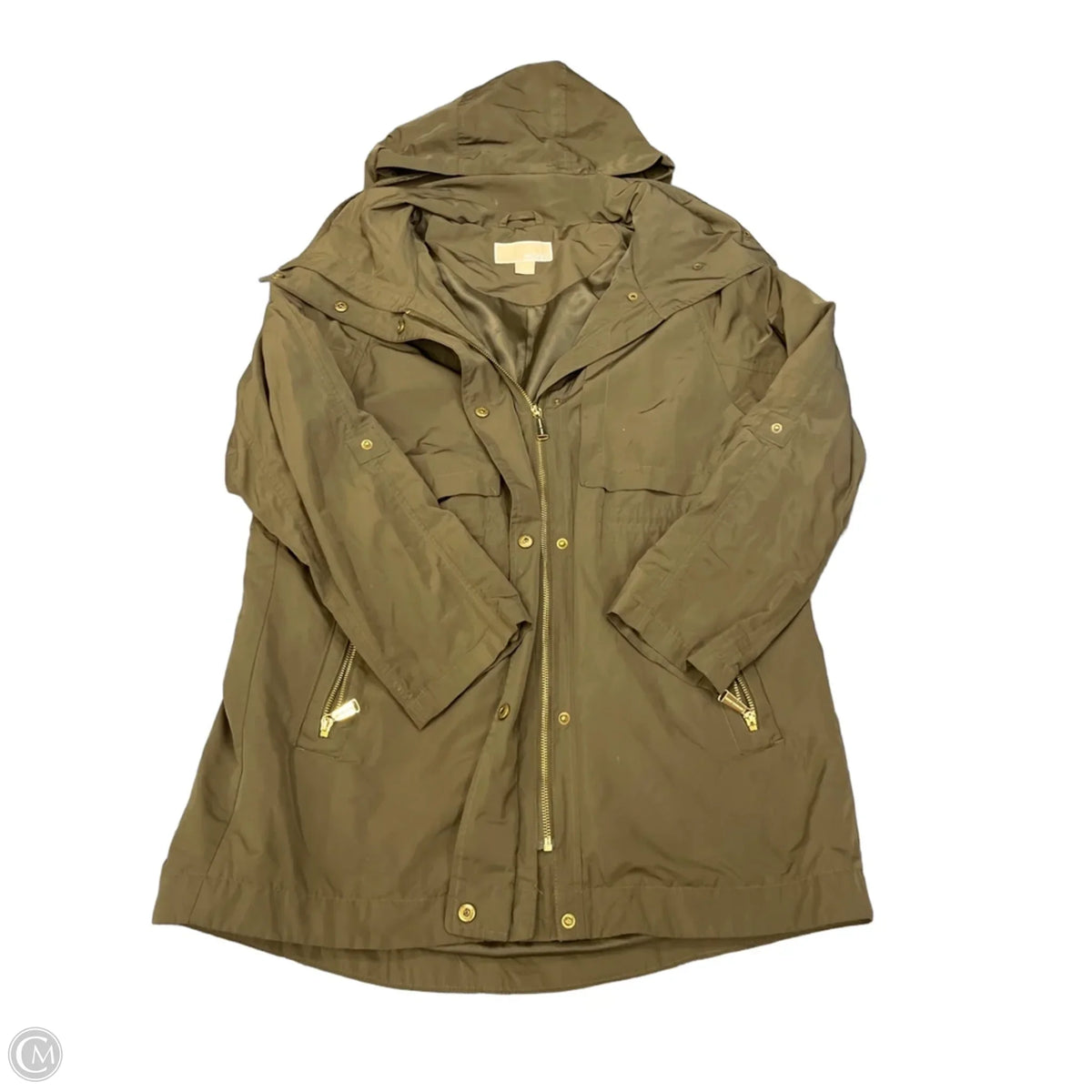 Jacket Utility By Michael By Michael Kors In Green, Size: M