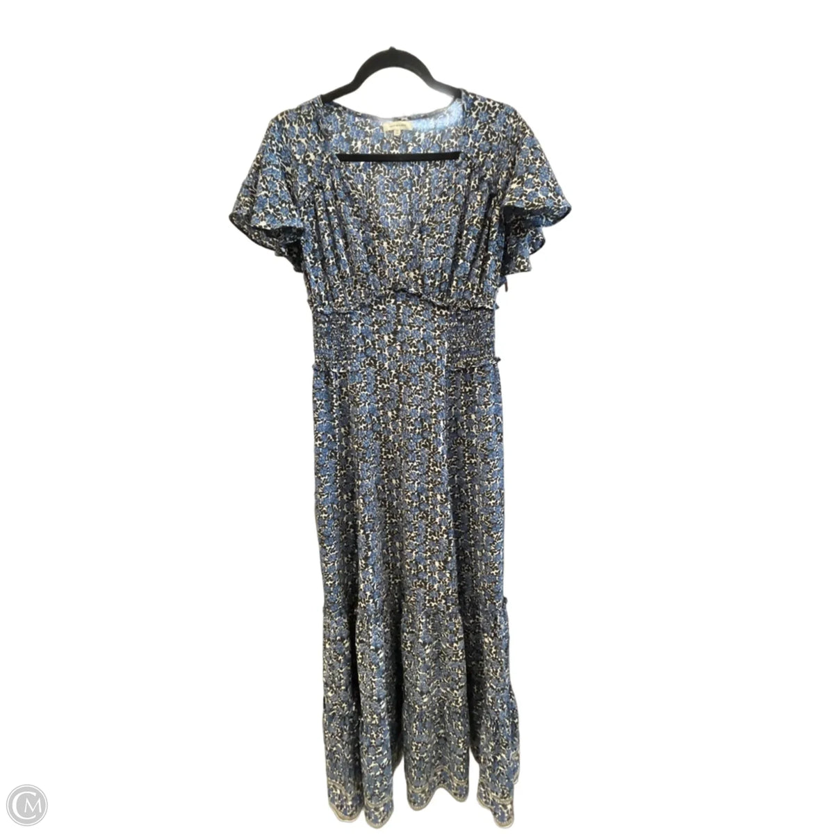 Dress Casual Midi By Max Studio In Blue, Size: M