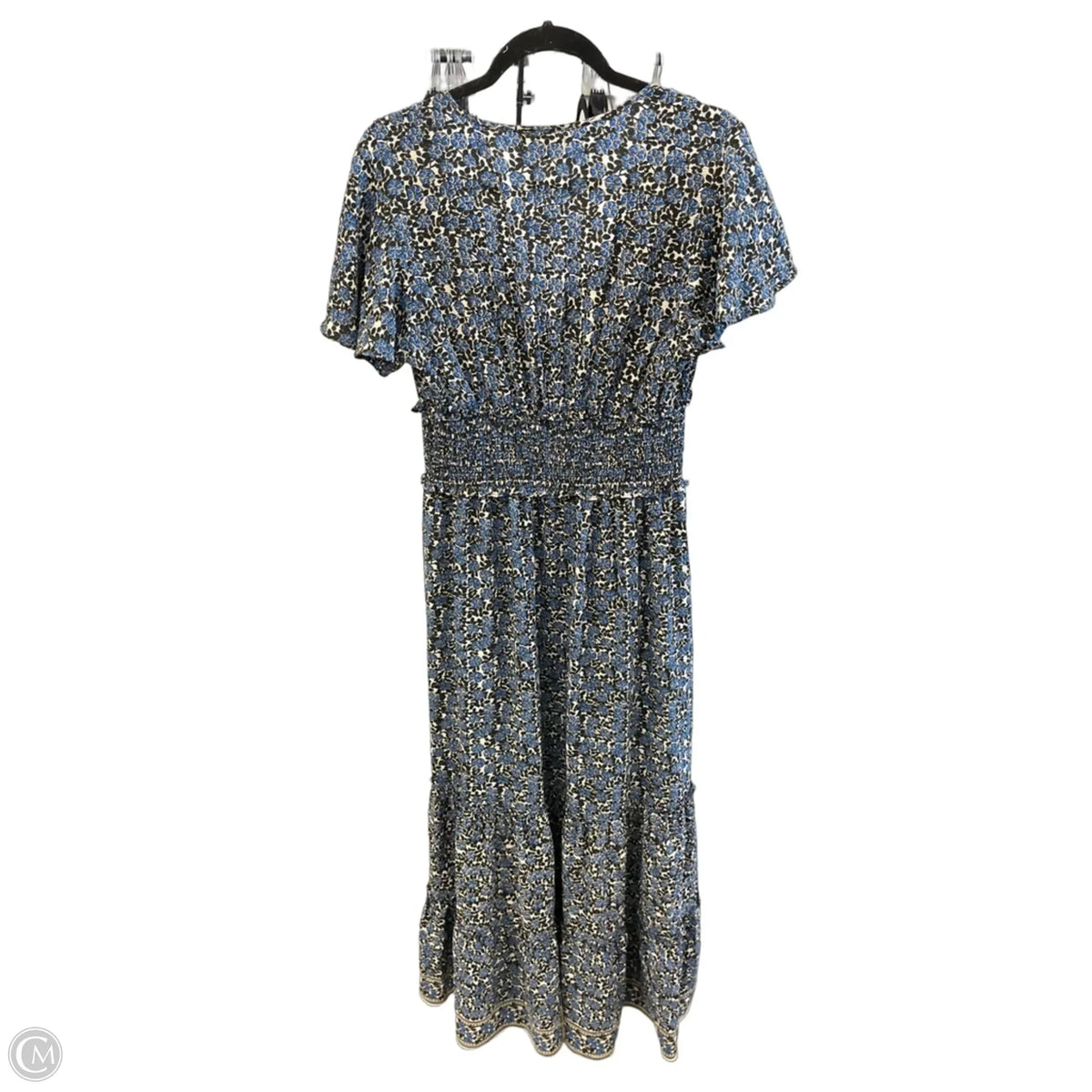 Dress Casual Midi By Max Studio In Blue, Size: M