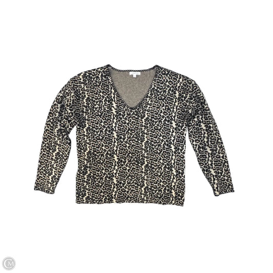 Sweater Designer By Johnny Was In Animal Print, Size: S