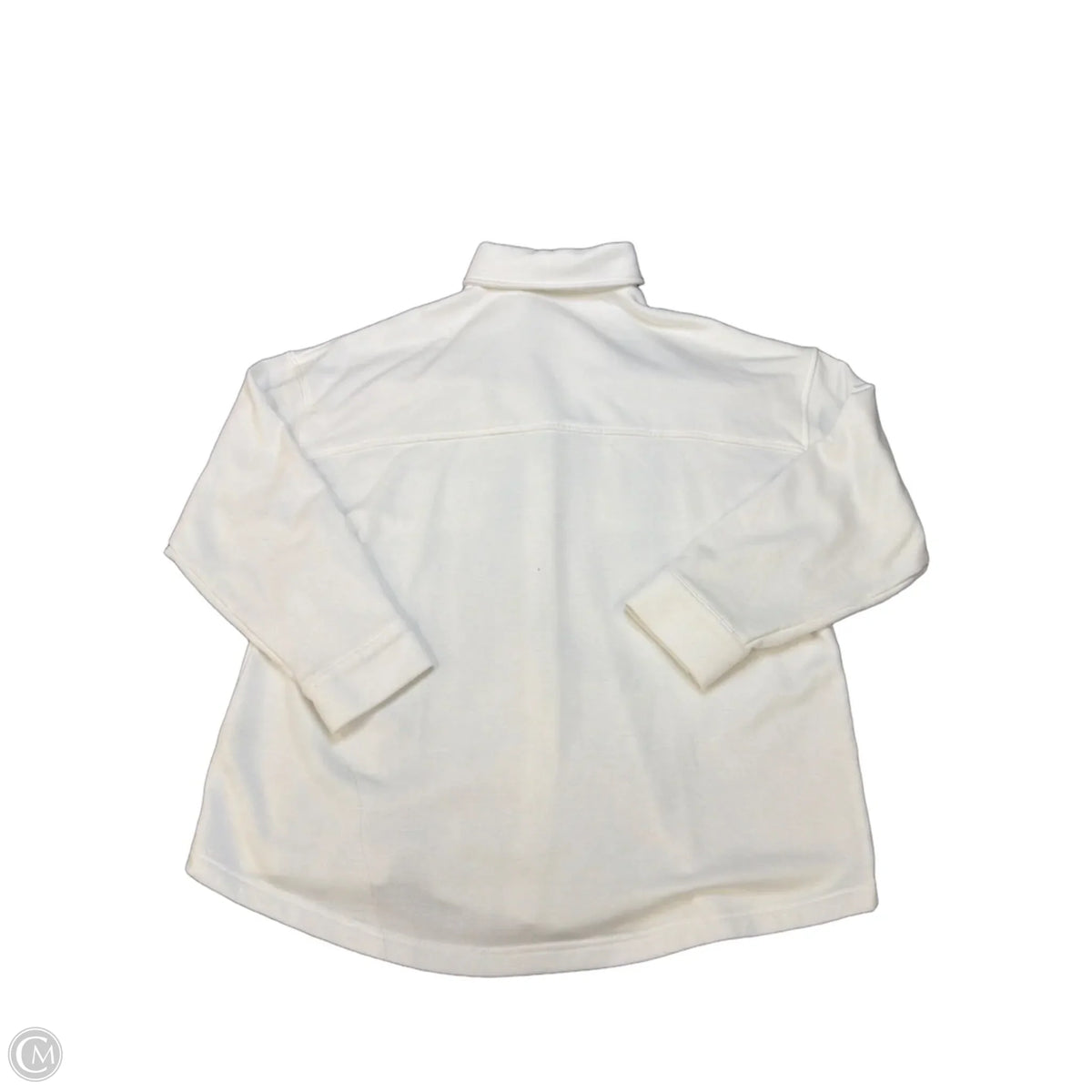 Jacket Shirt By Illa Illa In White, Size: M