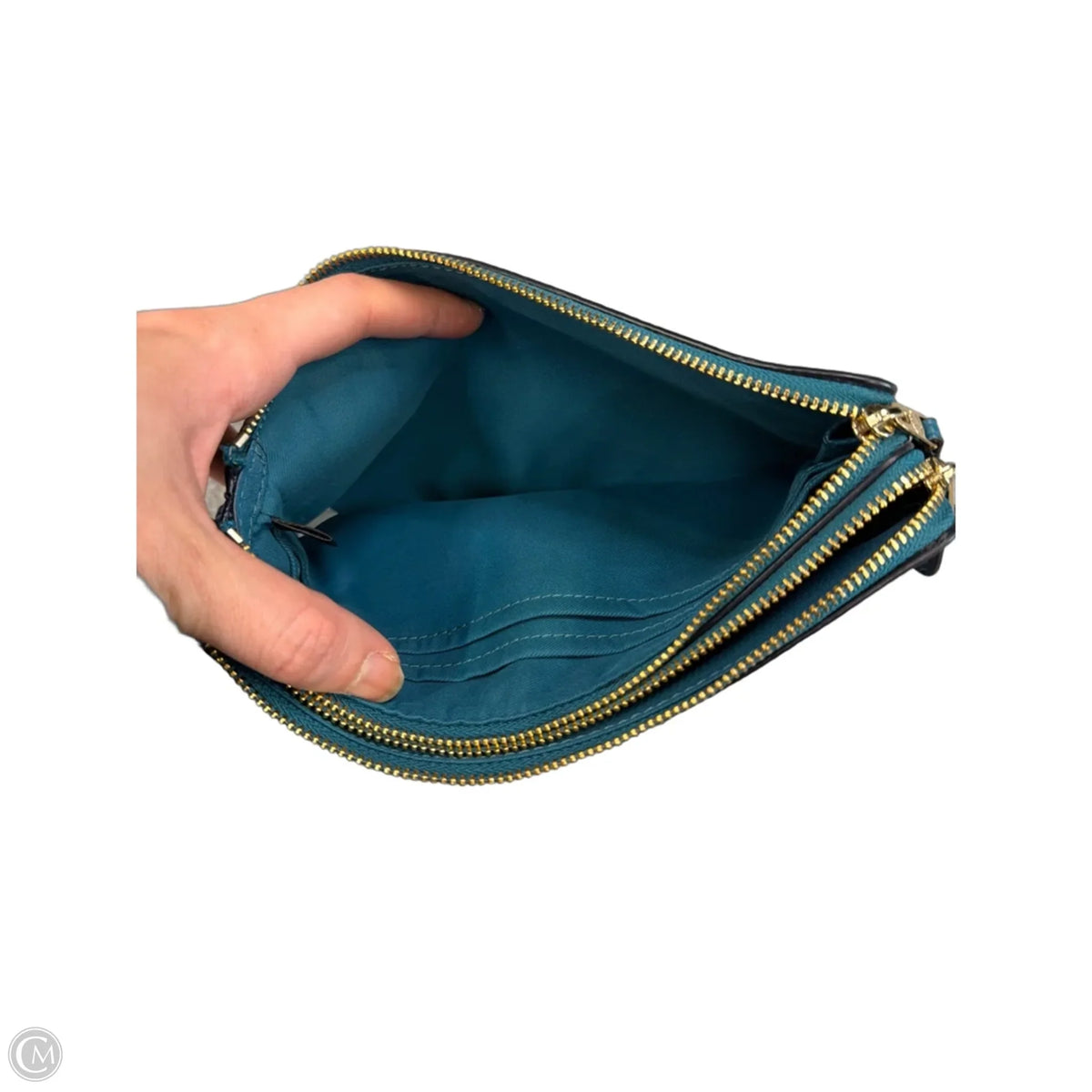 Wristlet Designer By Coach, Size: Medium