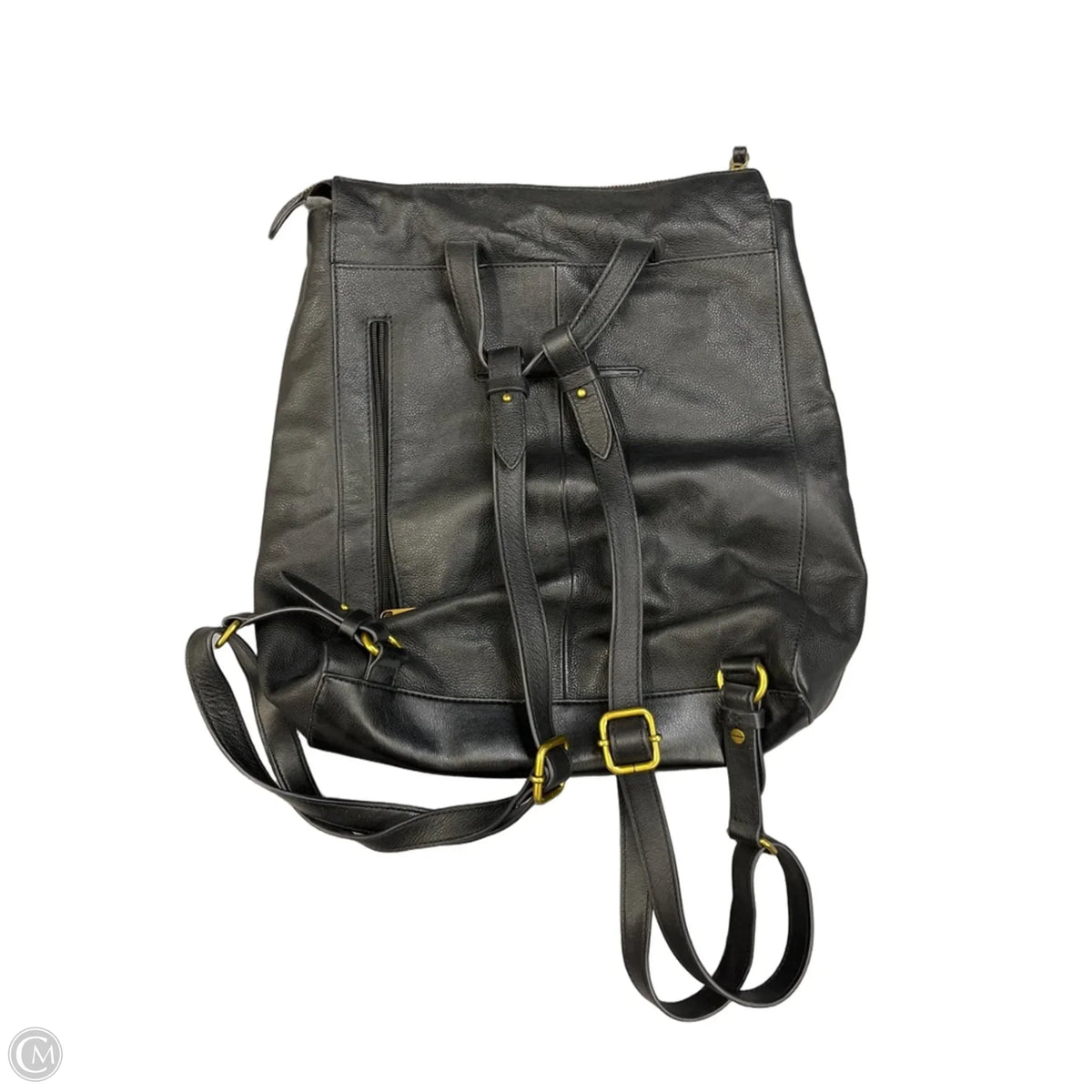 Backpack Leather By Fossil, Size: Large